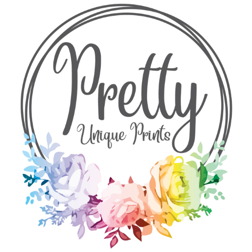 Small Logo for Pretty Unique Prints, where you can find Family Christmas Bauble Sets for sale