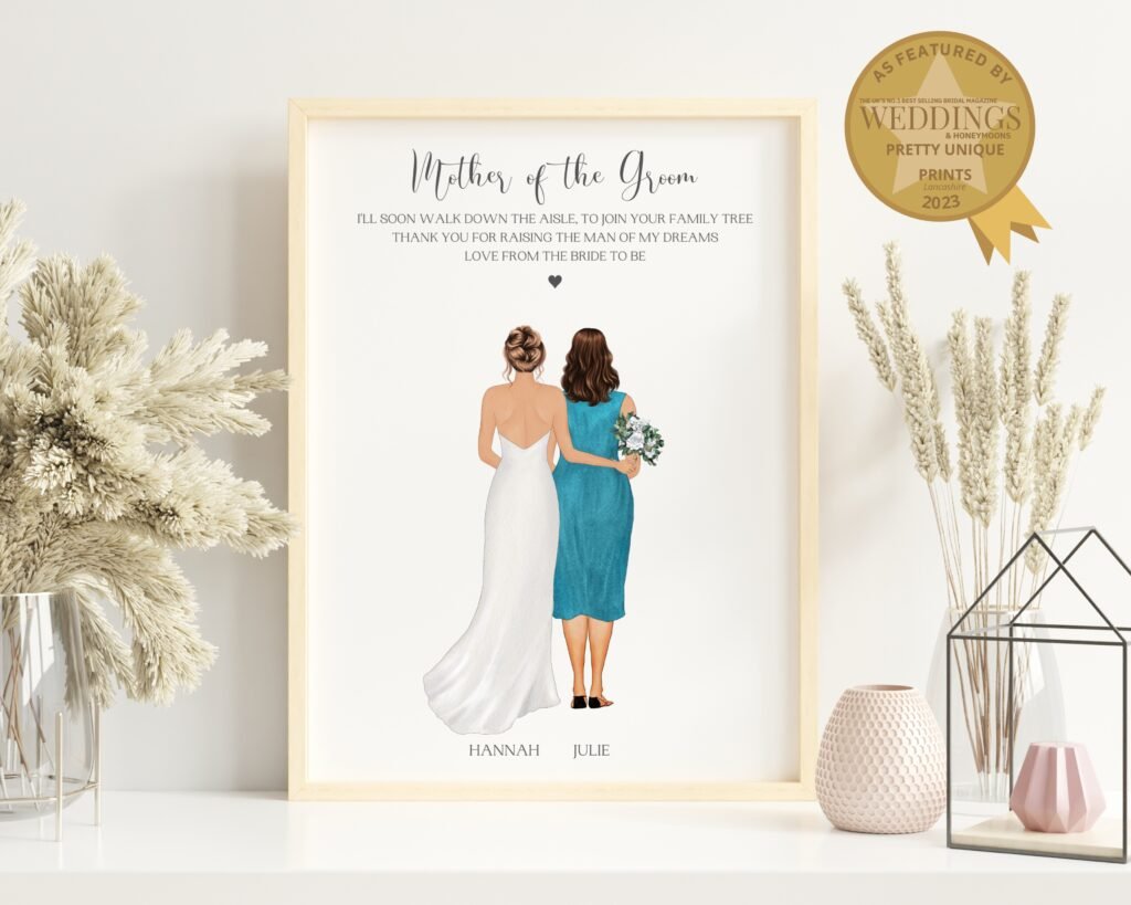 Gift For The Mother Of The Groom From The Bride On Her Wedding Day