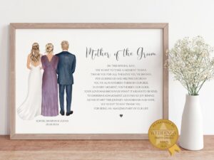 mother of the groom gift