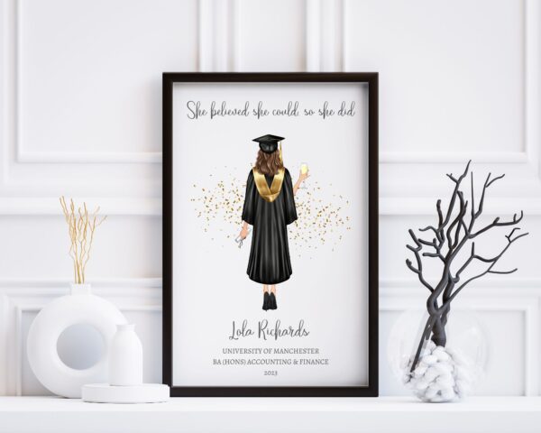 Personalised Graduation Present For Her