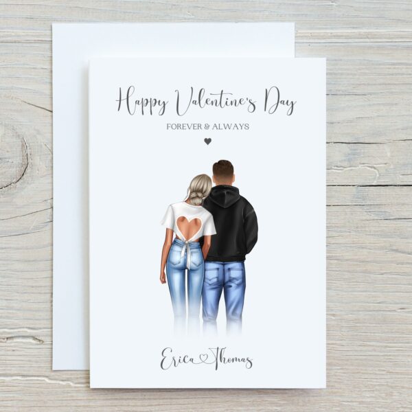 Personalised Valentines Day Card