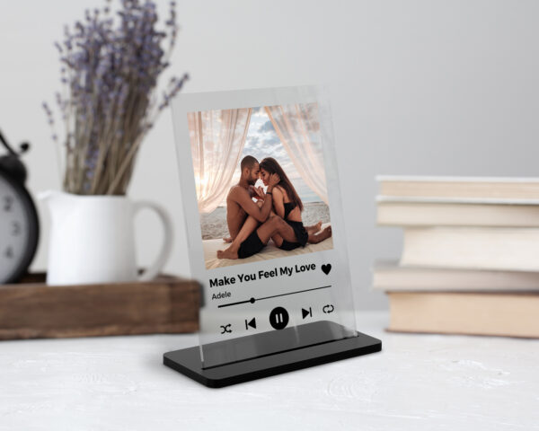 Couple Music Plaque Spotify Gift