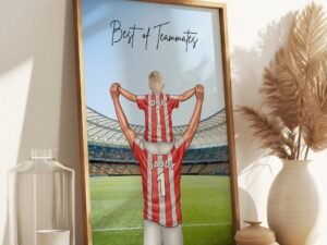 Football Print For Daddy